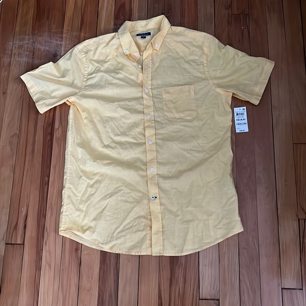 Club Room short sleeve button up